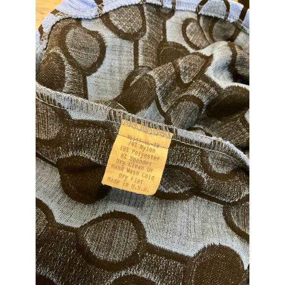 Andria Lieu Blue Dot fabric jacket 1x - Picture 4 of 5